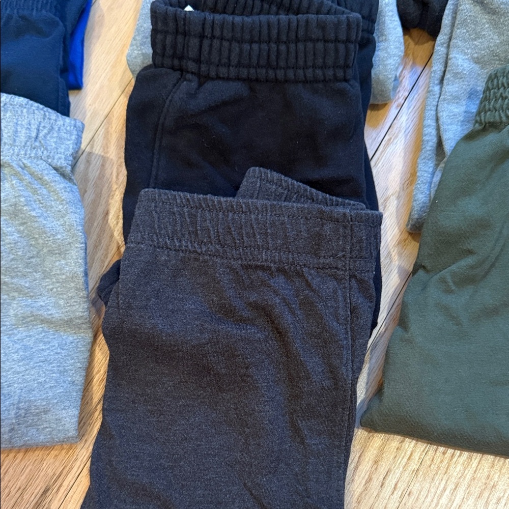Lot of Garanimals Kids Sweatpants & Joggers - Blue, Black, Gray, Green bundle 11 - Picture 4 of 8